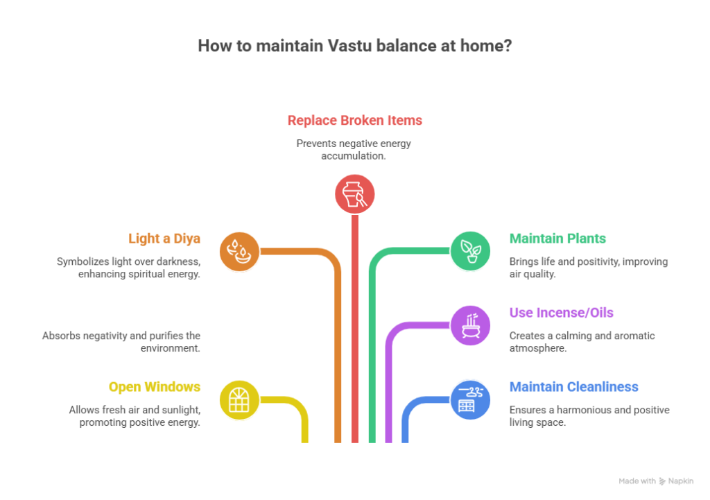 Practical Daily Tips to Maintain Vastu Balance